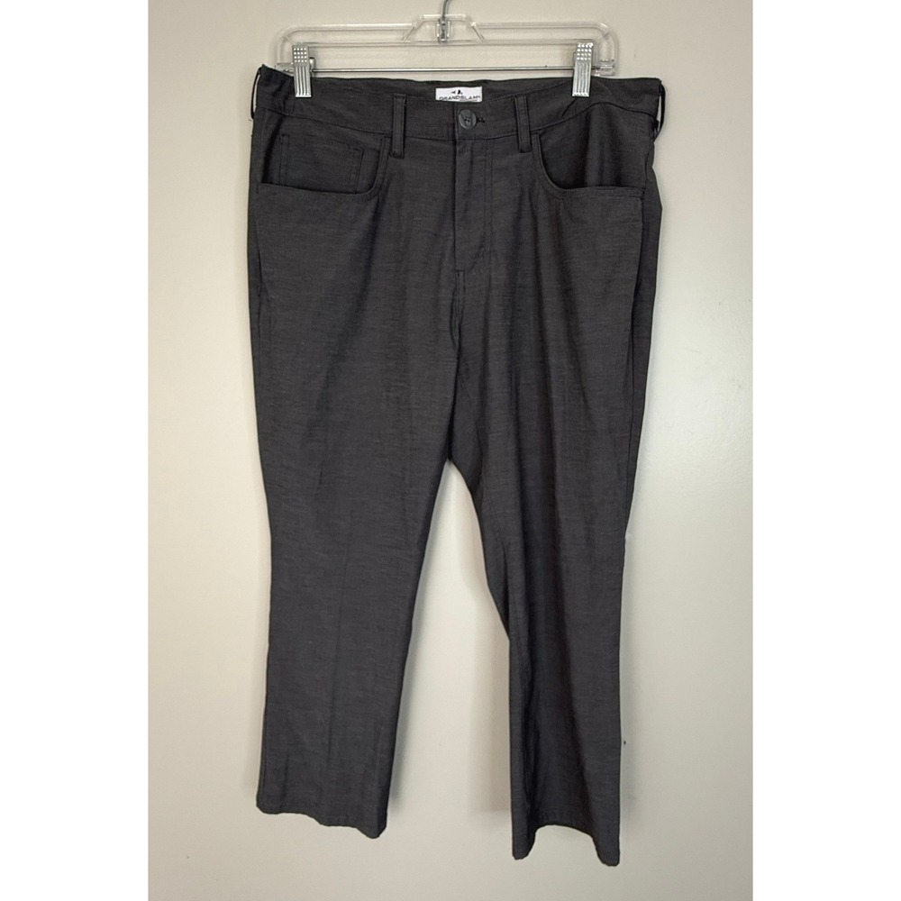 Grandslam Performance Men's Straight Leg Lightweight Golf Pants Sz 34 x 26